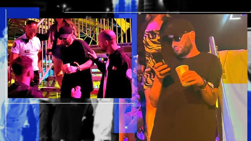 Bendeac o are grea cu băutura! S-a clătinat și au sărit pe el…A fost nevoie de intervenția bodyguarzilor! Ce a pățit actorul de comedie…