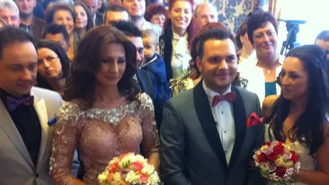 Piedone jr. s-a insurat, Andra si Maruta i-au fost nasi! Vezi cum s-au distrat invitatii la cununie!