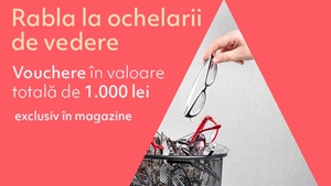 Uită de ochelarii de vedere uzați! Lensa a lansat o nouă ediție „Rabla la ochelarii de vedere”, cu vouchere în valoare totală de 1.000 de lei