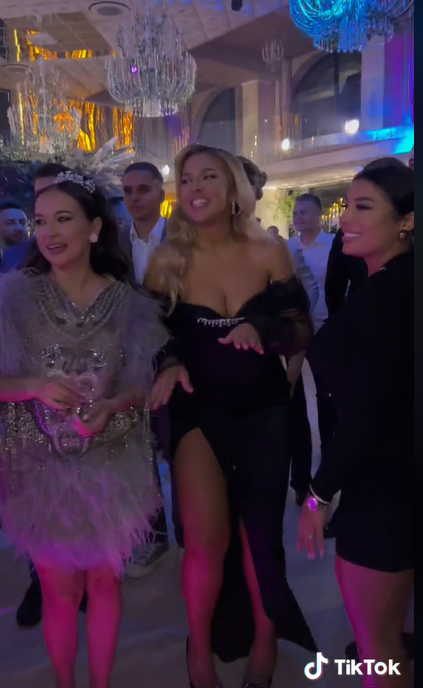 Tzancă Uraganu a cântat la petrecerea de botez a lui Iair, fiul Vlăduței Lupău și al lui Adi Rus. Sursă: Tik Tok