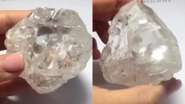 Cel mai mare diamant al secolului a fost găsit în Botswana. Nu o să îți vină să crezi câte carate are