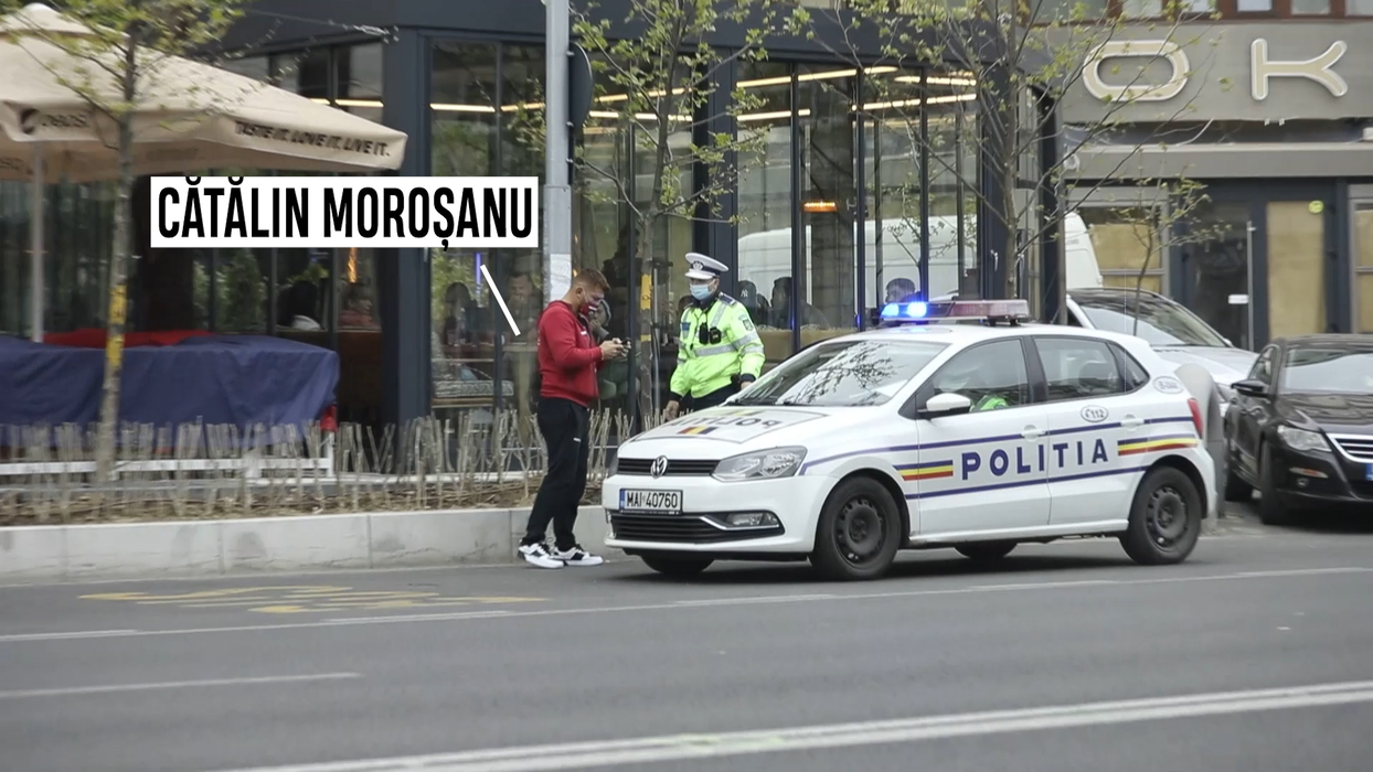Cătălin Moroșanu, probleme cu Poliția