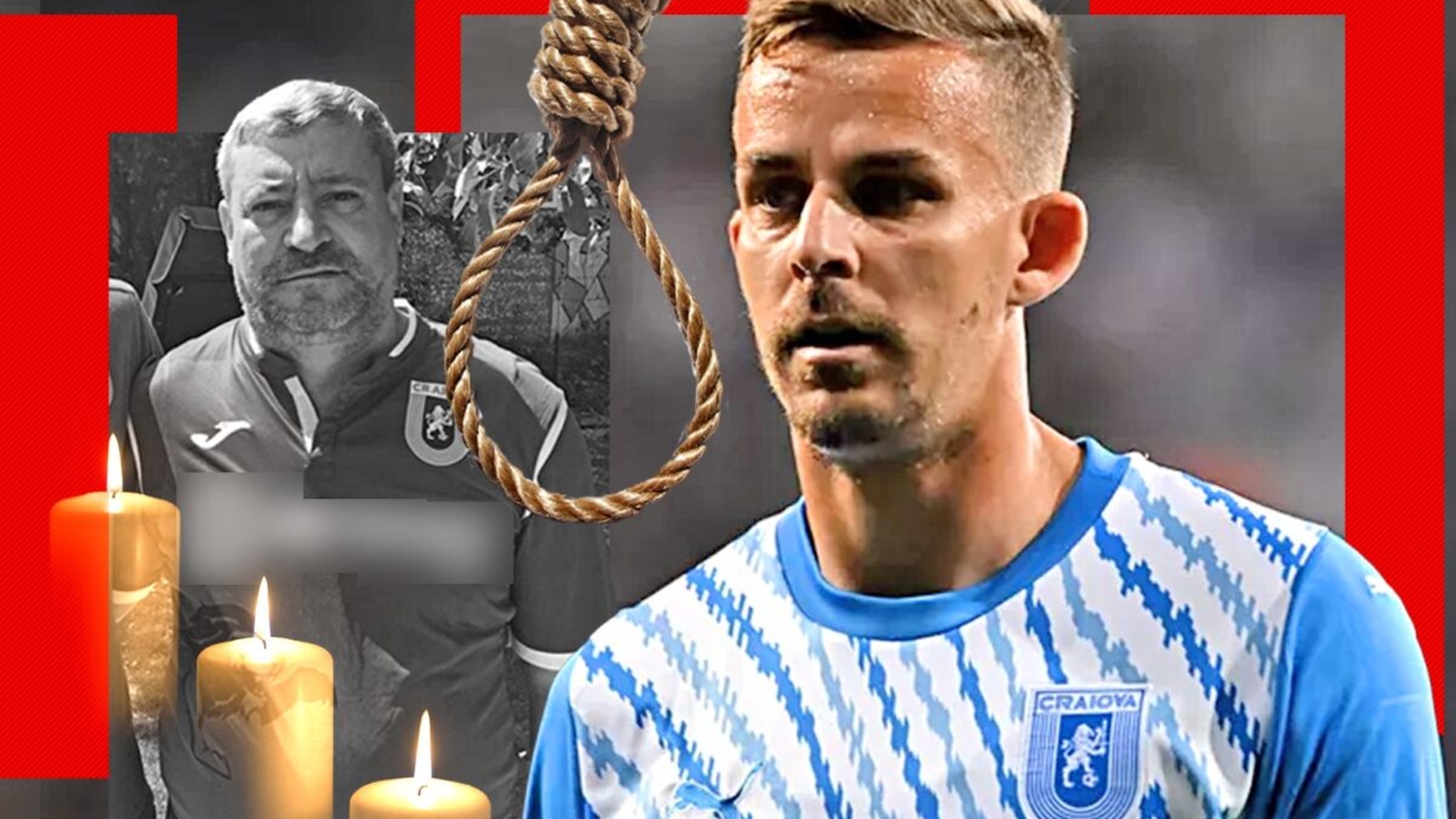 Tatăl lui Nicușor Bancu a fost găsit spânzurat! Drama prin care trece căpitanul echipei de fotbal Universitatea Craiova