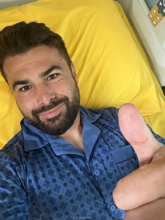 Adi Mutu, pe patul de spital Sursă foto: Facebook
