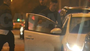 Dinamovistul Steliano Filip a găsit motiv de chef! A ”udat” cu un coleg anunţul că va fi tată!