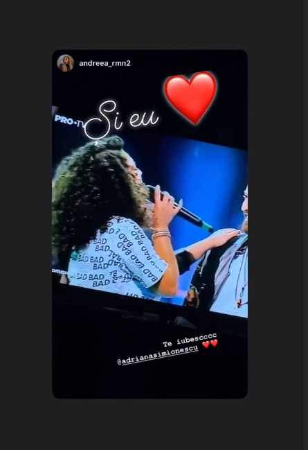 Ce mesaje a primit Adriana Simionescu în timp ce era Vocea României la TV! Fiica lui Adi Minune s-a calificat în live-urile competiției de la Pro TV