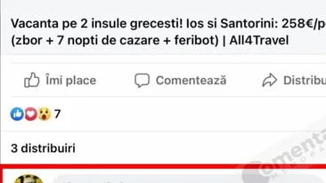 Râzi cu lacrimi! Cel mai tare anunţ: vacanţă pe 2 insule greceşti, Ios şi Santorini. Cum a răspuns un român, după ce a văzut oferta