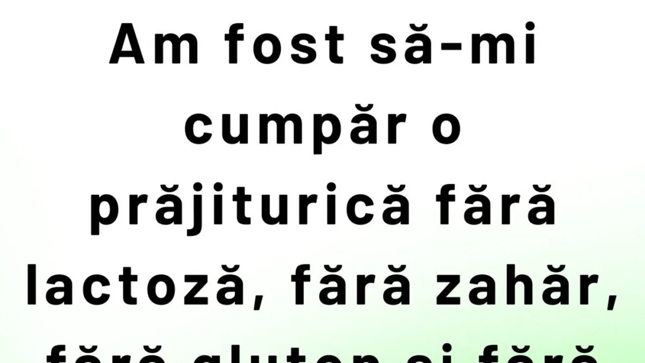 BANCUL ZILEI | Cum arată prăjitura dietetică