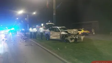 Nepotul lui Ilie Balaci, implicat într-un accident chiar în fața stadionului unde a fost depus fostul fotbalist