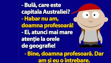 BANC | Bulă, care este capitala Australiei?