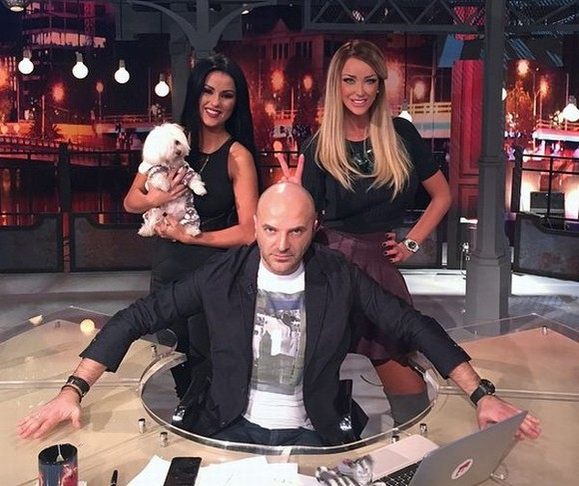 Bianca și Daniela Crudu, pe vremea când erau asistentele lui Dan Capatos