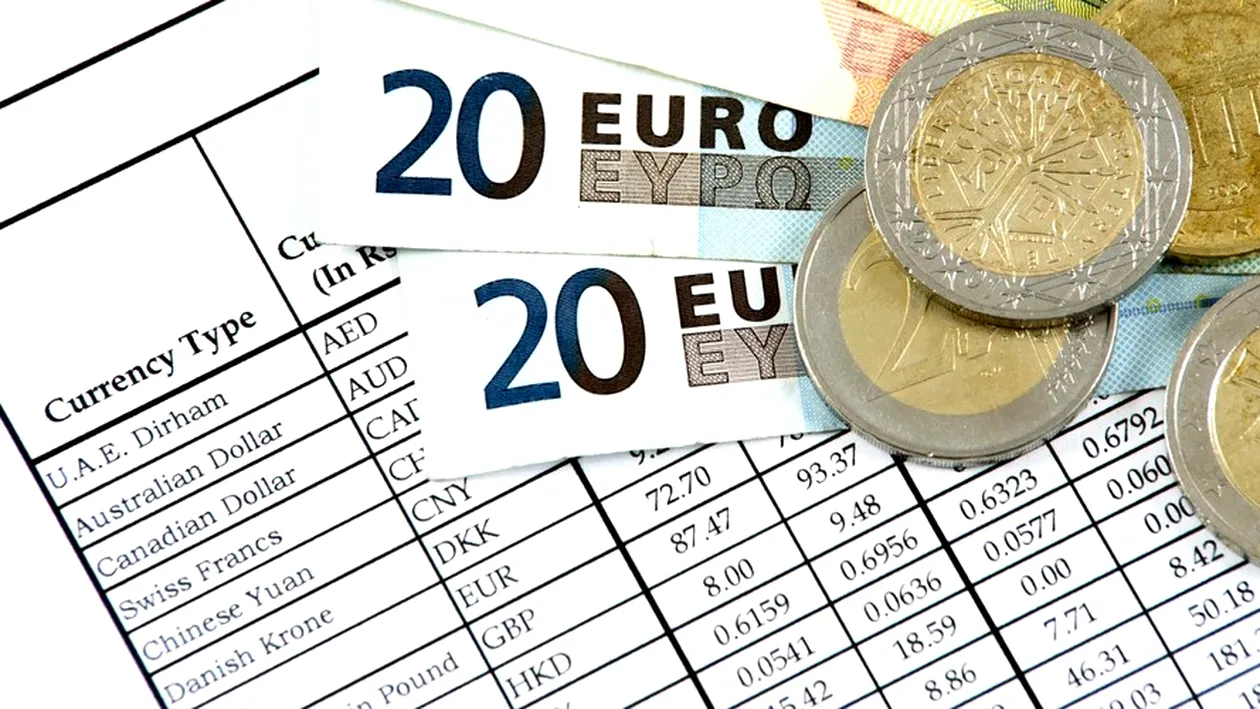 Curs valutar BNR, 27 august. Cât costă azi euro, dolar și lira