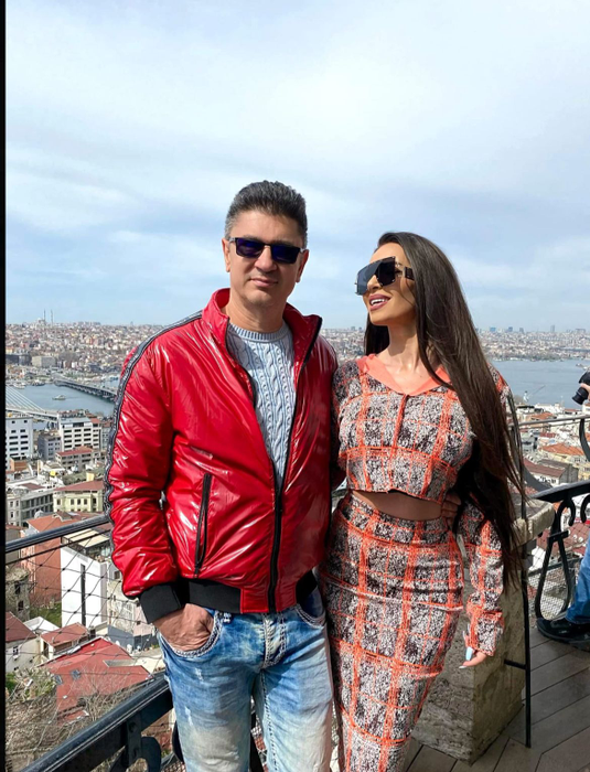 Luis Lazarus și Andreaa Loulou/ sursă foto: Instagram