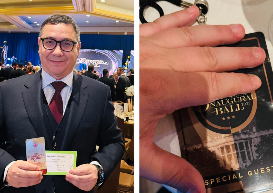 Victor Ponta nu mai poartă verigheta. Sursă foto: Facebook