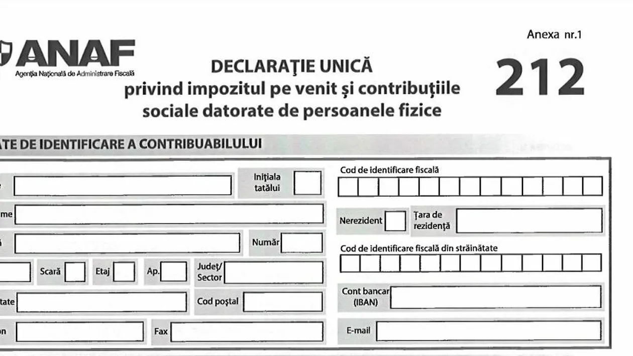 Anunțul venit din partea ANAF. Data limită pentru depunerea Declarației Unice este 25 mai. Ce amenzi se aplică celor care întârzie