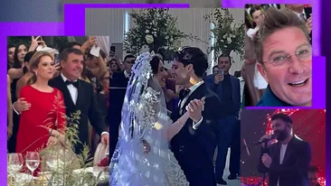 VIDEO fabulos cu dansul mirilor la nunta lui Ianis Hagi cu Elena Tănase. Însurățeii nu s-au complicat deloc!