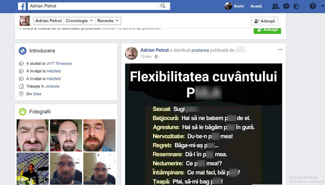 Directorul e de părere că textul despre "Flexibilitatea cuvântului P..." necesită completări serioase
