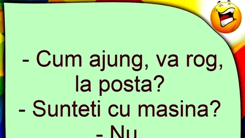 BANC | Drumul spre poștă