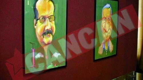 Expozitie de caricaturi ale profesorilor