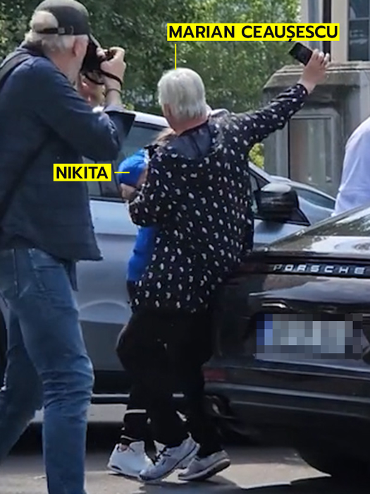 Marian Ceaușescu: "A început să se dea șmecheră, a început cu palme, eu am apărat palmele ei și șutul!" (Foto: captură video)