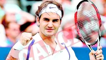 Cota infima pentru favoritul Federer