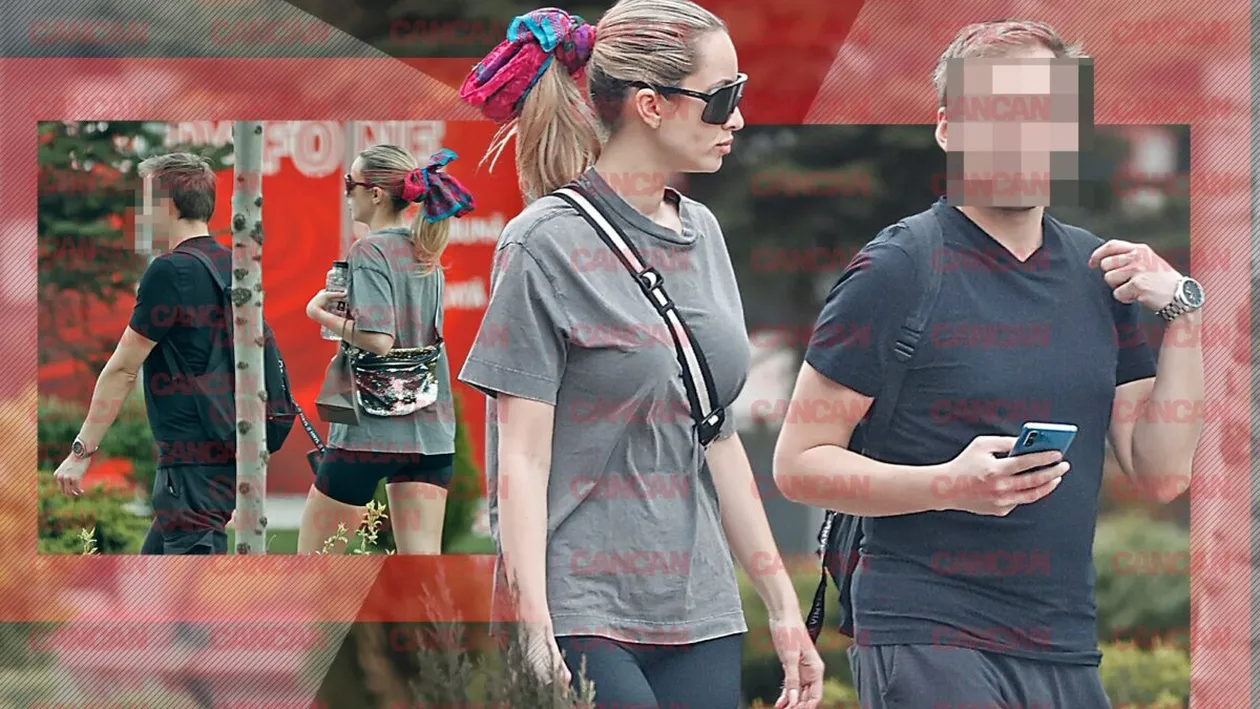 Imagini în premieră cu Otniela, după moartea mamei sale!  CANCAN.RO a surprins-o alături de un bărbat misterios