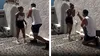 Nu e un banc! Ce a pățit acest tânăr în Santorini, după ce s-a așezat în genunchi pentru a-și cere iubita în căsătorie