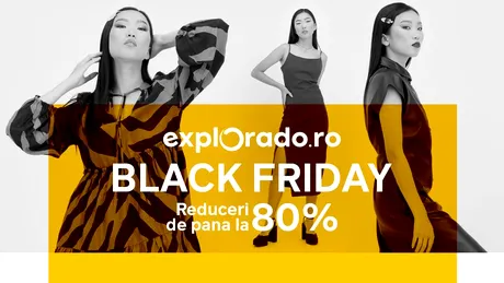 Black Friday aduce reduceri de până la 80 la sută pe Explorado.ro