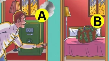 Test IQ exclusiv pentru genii | Ce ai alege: Camera A sau camera B?