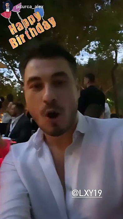 Alex Pițurcă s-a simțit perfect la ziua fostei "iubite"