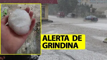 Alertă de grindină! ANM, avertizare meteo pentru ziua de luni, 24 iunie 2019