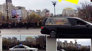 Miracol? Imaginile au fost publicate abia acum! Ce a apărut pe cer în timpul funeraliilor Regelui Mihai!