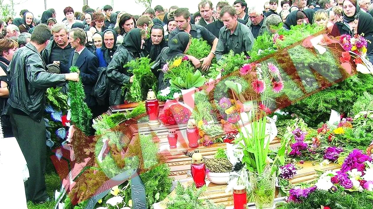 Jale mare la funeraliile victimelor accidentului de la Negreni