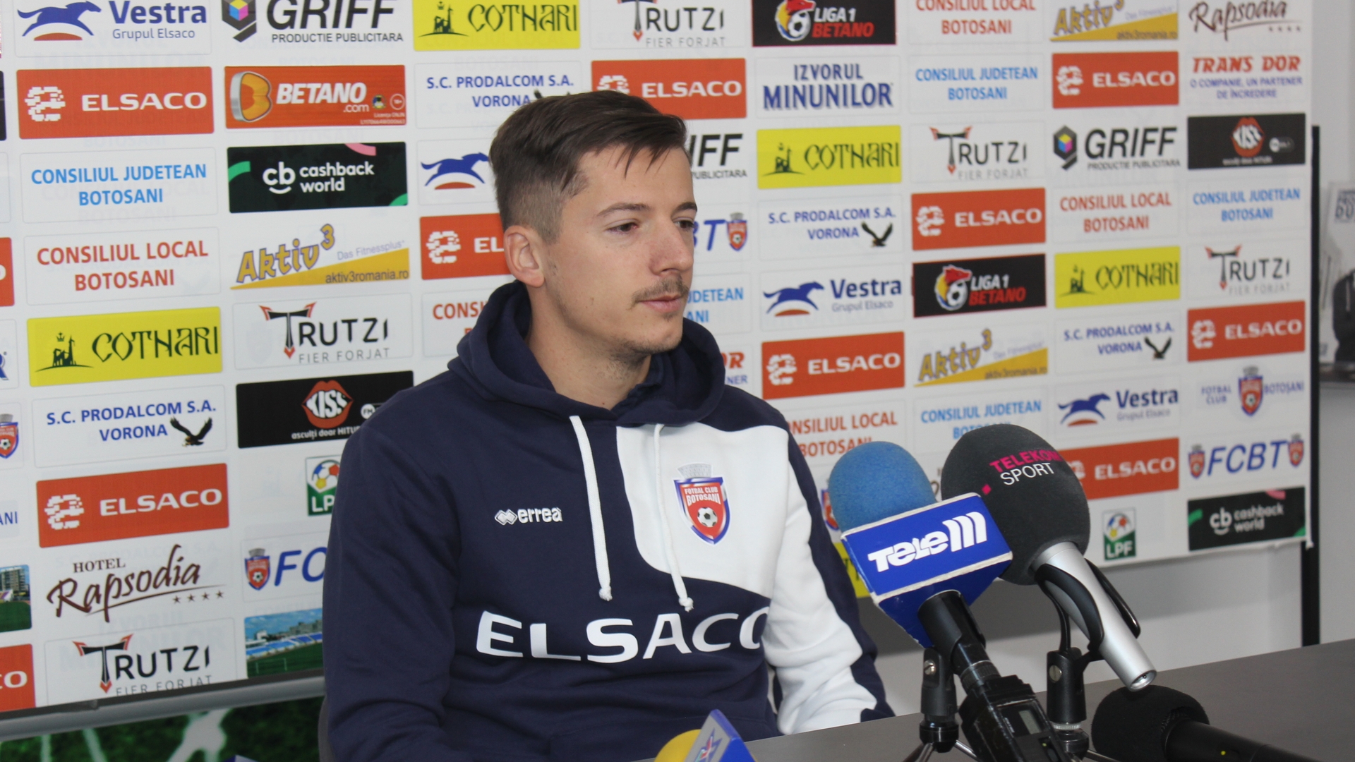Vlad Achim: „M-am acomodat repede la Botoşani! Simt că putem intra în play-off şi putem câştiga Cupa României!”