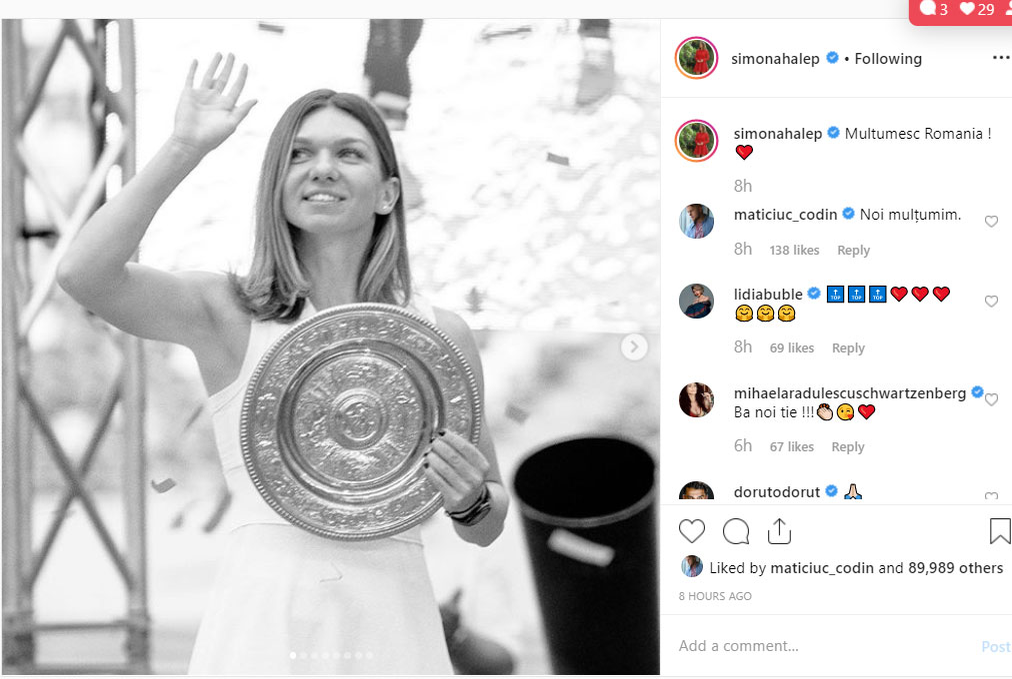 Prima reacție a Simonei Halep după ce Cancan a publicat poze cu ea și noul iubit celebru. Cum au reacționat Mihaela Rădulescu și Lidia Buble