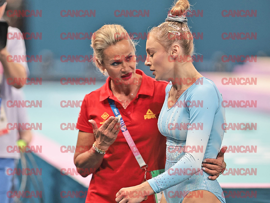 Sabrina Maneca Voinea și Camelia Voinea, mama și antrenoarea sa /Foto: CANCAN.RO