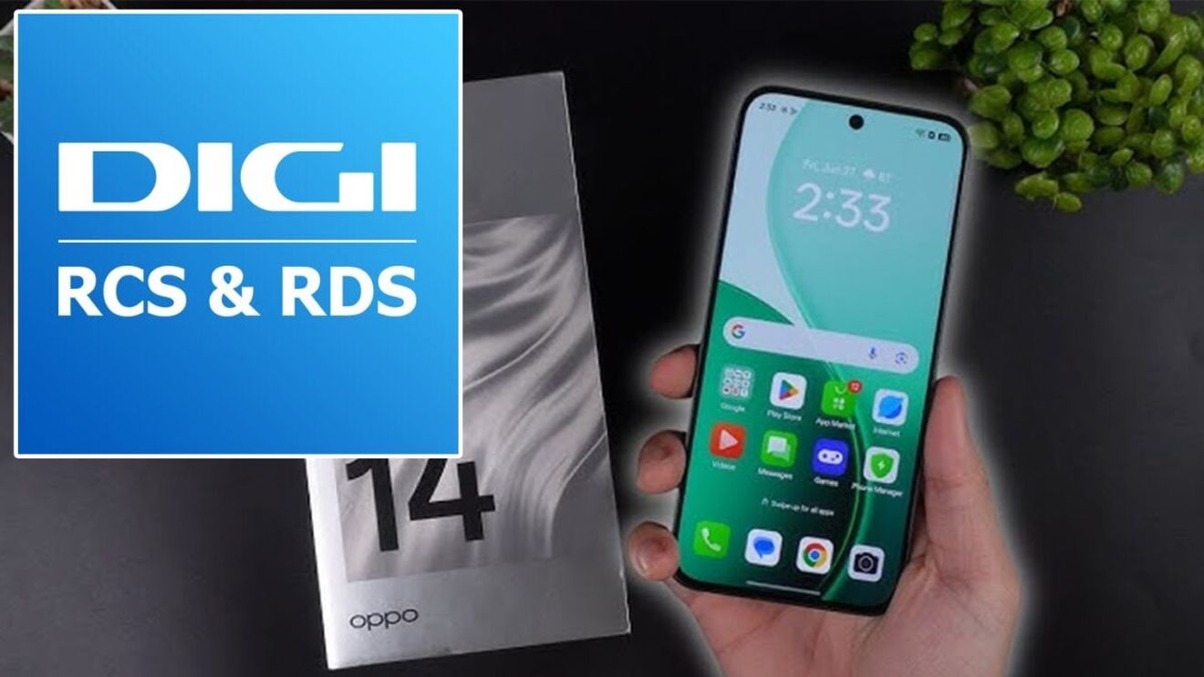 Digi RCS-RDS oferă gratuit telefoane OPPO Reno 14F abonaților din România. Ce trebui să faci