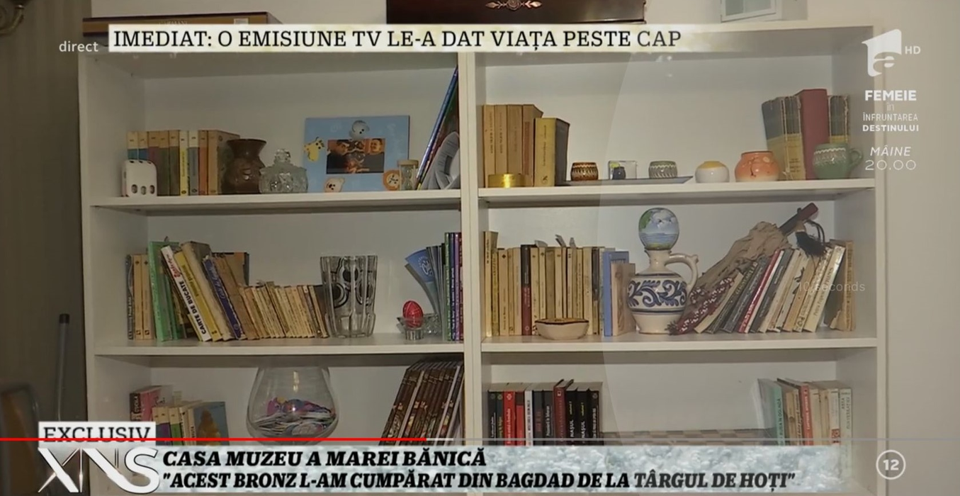 Casa Marei Bănică. Sursă foto: Captură Youtube Xtra Night Show