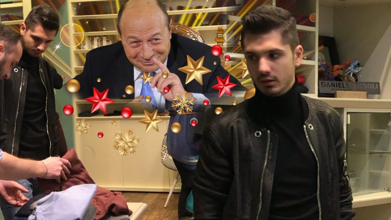 Iubitul Elenei Băsescu a răvășit mall-ul ca să găsească un pulover pentru ”tata-socru”!