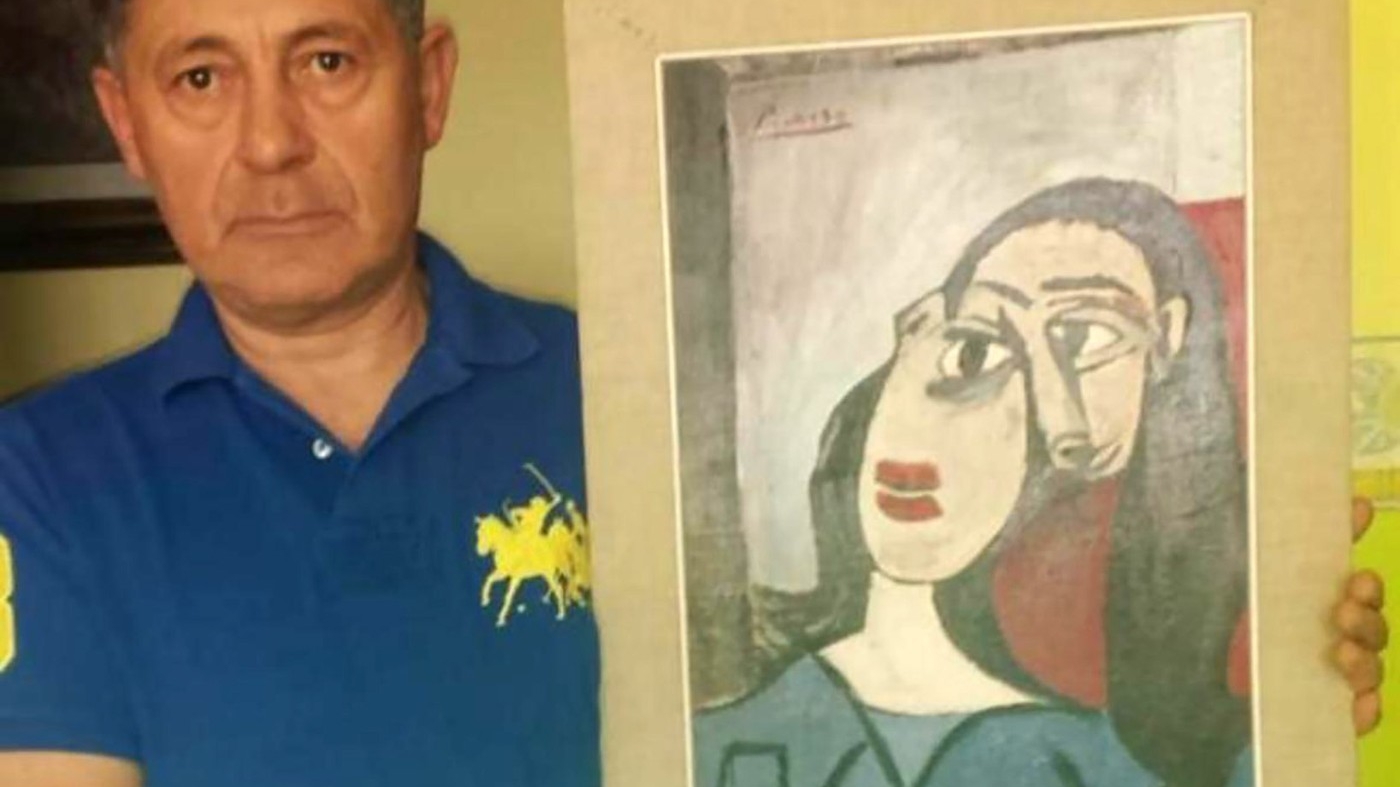 Un negustor a găsit un tablou în pivniță și l-a înrămat în sufragerie. Ireal ce comoară era, de fapt