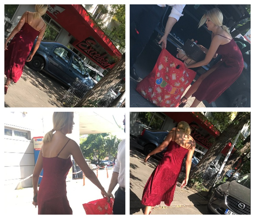 Imagini exclusive cu Emily Burghelea, la platoul Acces Direct, după ce și-a recuperat bagajele