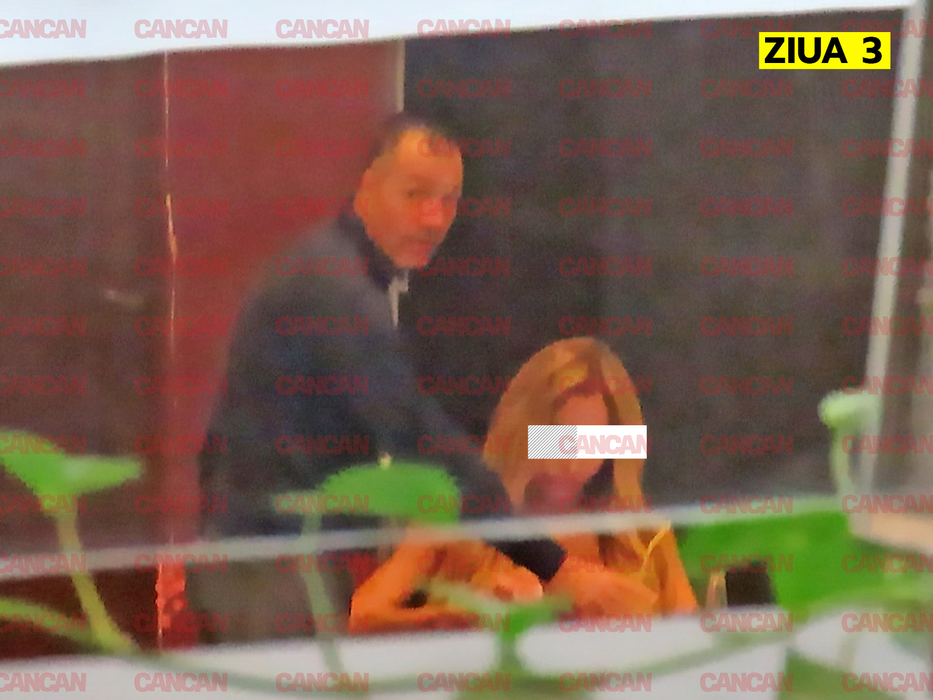 Adrian Ilie se asigură că nu îl vede nimeni alături de blonda misterioasă