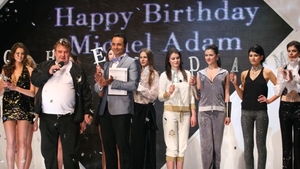 Michel Adam si-a sarbatorit ziua de nastere la Bucharest Fashion Week!