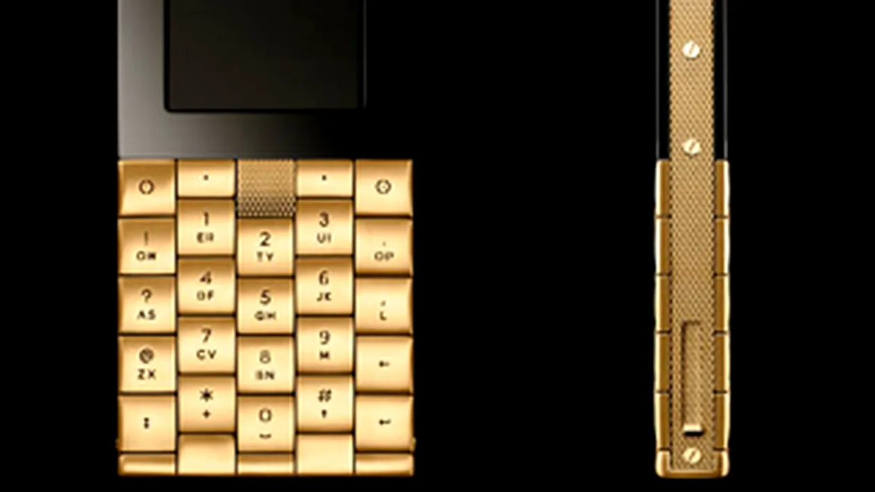In scurt timp apare cel mai smecher telefon! O companie din Danemarca va produce mobile din aur masiv!