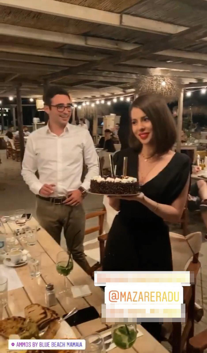 Radu Mazăre Jr., alături de partenera lui