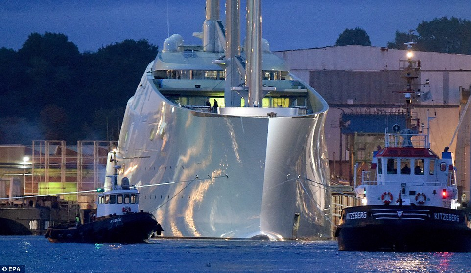 Sailing Yacht A este cel mai mare iaht din lume, în valoare de 400 de milioane de euro!