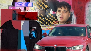 Selly & puștii din 5Gang au "sudat" țigările  într-un BMW nou-nouț!
