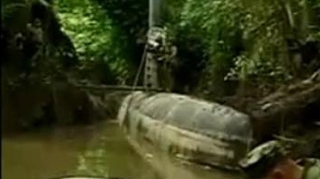 VIDEO Un submarin folosit de traficantii columbieni de droguri, confiscat de autoritati