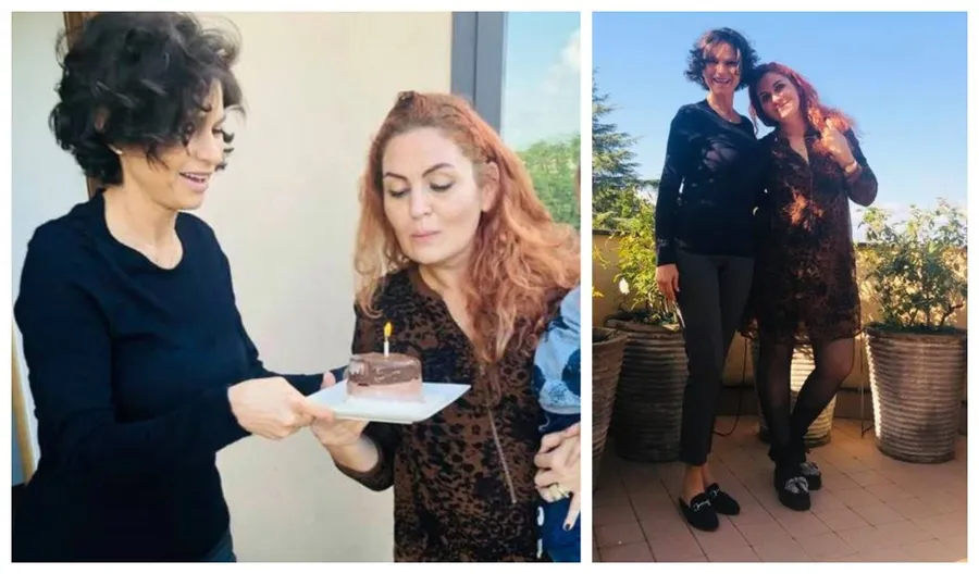 Așa arata Ramona Bădescu la o săptămână după ce a născut în secret la o clinică privată din Roma © arhivă personală