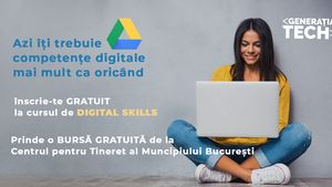 Digital Nation dă startul înscrierilor la cursul de Digital Skills. Burse gratuite pentru bucureșteni, prin CTMB
